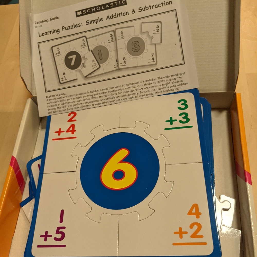 2x Math Learning Games Ages 5 & Up - Picture 3 of 12